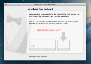 Mac OSX Identifying Your Keyboard